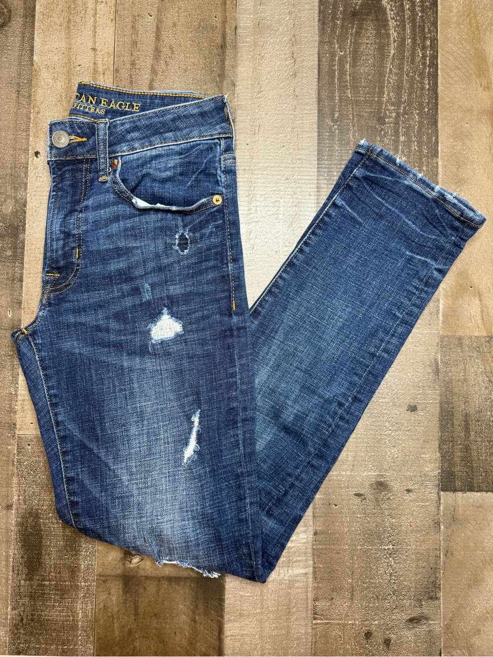 American Eagle Men’s Distressed Slim Jean 28x30